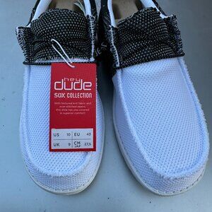 HEY DUDE WALLY SOX FUNK BLACK ICE 10